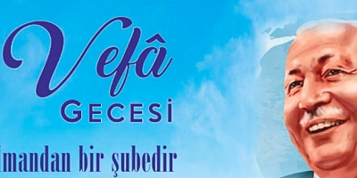 Cihannüma'dan Erbakan'a Vefa Gecesi 16 Aralıkta