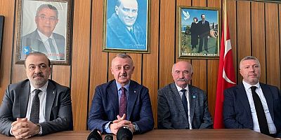 DSP'li Halim Dedeoğlu'na AK Kurmayların ziyareti