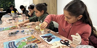 Elektronik atıklara sanat eseri dokunuşu