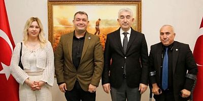 EMŞAV Başkanı Çakırcı'dan Emniyette Karaduman'a ziyaret