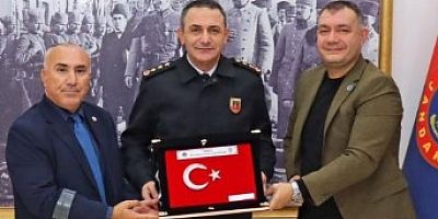 EMŞAV İl Jandarma Alayında Komutan Bozkurt Ziyareti