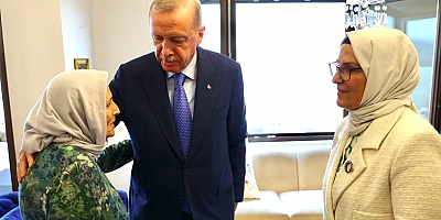 Erdoğan'a Radiye vekil sarma dolma ikram etti