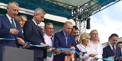 Erdoğan'dan 12.414 Milyon 125 eser ve Hizmet açılışı