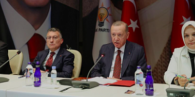 Erdoğan AK Parti MKYK Görev bölümü yaptı