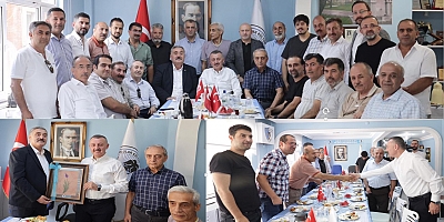 Erzurumlular Kültür Dayanışma Vakfı Başkanı Önal, Tahir Başkanı ağırladı