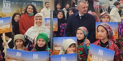 Eselerde Kaz Bayramında 200 yıllk gelenek yaşatıldı