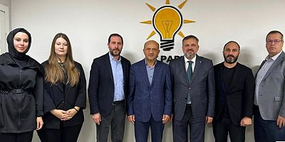 Fikri Işık'tan AK İzmit ilçe Halil Dokuzlar ziyareti