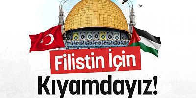 Filistinli Şehitlere Gıyabi Cenaze namazı Fevziyede