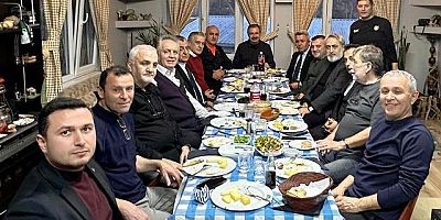 Selçuk Öztürk Futbolun Duayenlerini Martaş'ta ağırladı