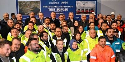 Gebze Darıca Metro Hattı Yerli Milli ilk proje