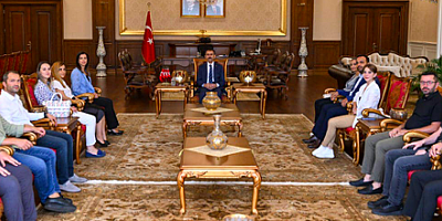 GKD Yönetiminden Vali Aktaş'a hayırlı olsun ziyareti