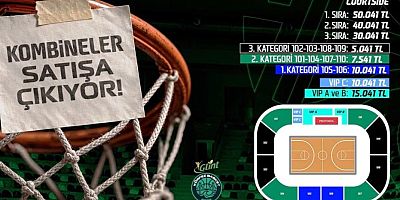 Glint Körfez Basket sezon kombineleri satışta