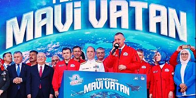 Gölcük Donanma Komutanlığında TEKNOFEST Mavi Vatan Gurur Tablomuz