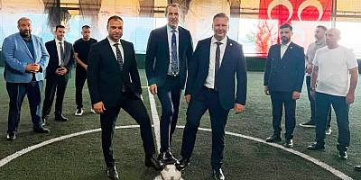 Gölcüklü Ülkücüler Futbol turnuvası şampiyonu