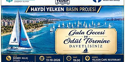 Haydi Yelken Basın projesi Gala gecesi ve Ödül Töreni