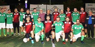 Hemşehri dernekleri halı saha futbol turnuvasında