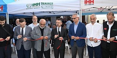 İHH Kocaeli'nin Derince Hizmet binası törenle açıldı