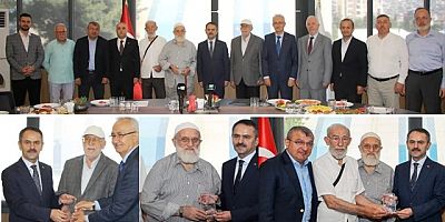İlim Yayma Cemiyeti 75.Yıldönümünde  Kocaeli Şubesinden vefa plaketleri