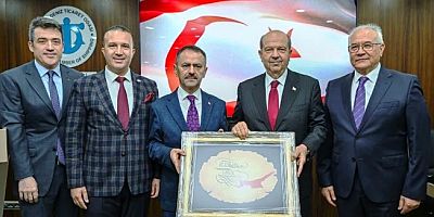 KKTC'den Ersin Tatar İMEAK Deniz Ticaret Odası Kocaeli Şubesi Meclisinde