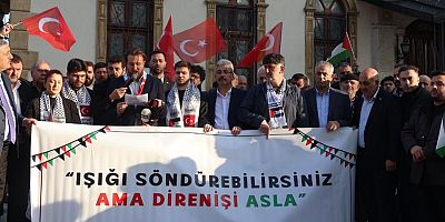 İsrail'in alıkoyduğu Şahin Yaşlık için destek açıklaması