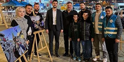 İzmit AK Gençlerin kent Meydanında sergi etkinliği