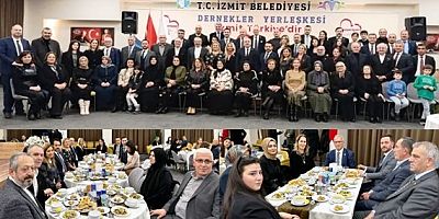 İzmit Belediye Meclisi iftarına İktidar Muhalefet Meclis üyeleri de katıldı