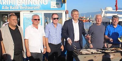 İzmit Marinada 5 bin balık vatandaşlara dağıtıldı
