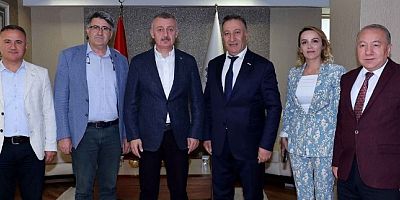 KAI SİYAD Kars Ardan Iğdır heyetinin Büyükakın ziyareti