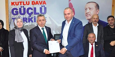 Kandıra'da Erol Ölmez'in Aday adaylığı başvurusu