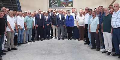 Kandıralı çiftçilere ürün deposu Büyükşehir'den