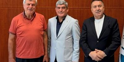 Karaosmanoğlu'nun Yalçına hayırlı olsun ziyareti