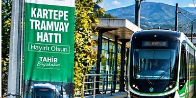 Kartepe tramvay hattı açılış töreni bu hafta yapılacak