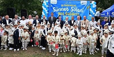 Kartepeli 300 çocuk Meşelik Parkta Sünnet şöleninde