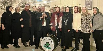 KATMATDER-Üyelere lokum mancarlı pide ikramı