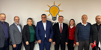 KBB Koordinatörü Ayaz'ın AK Partide Dokuzlar ziyareti 