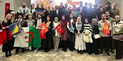 Kent Bayramlaşmasına yabancı öğrenciler renk kattı