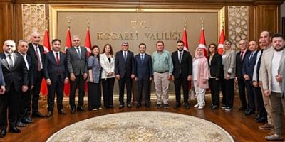 Kent Konseyi yönetiminin Vali Aktaş ziyareti