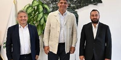KEV Başkanı Sirmen'in Başkan Kocaman ziyareti