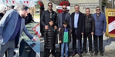 KEV-Tolga Sirmen'in Büyükakına  1 Mart Anıtı Teşekkürü