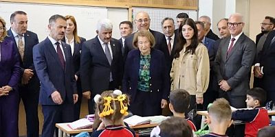 Koç Ailesinden Semahat Arsel adına yaptırılan okulda 