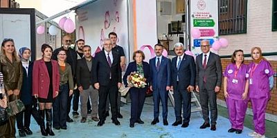 Koç Vakfı armağanı mobil Mamografi Aracı hizmette