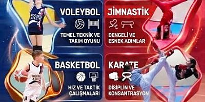 Kocaeli Atletik Spor Yaz kurslarına kayıtlar başladı