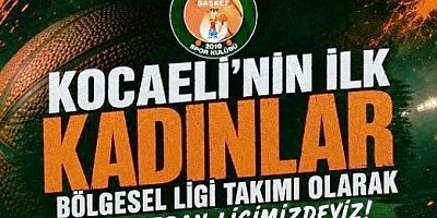Kocaeli Basket tekrardan Kadınlar Bölgesel Liginde