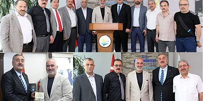 Kocaeli Erzurumlular Vakfından Karamürsel'in İsmail Başkanına Ziyaret