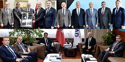 Kocaeli İş Dünyasının Başkanları Ankara'da üst düzey ziyaretler turunda