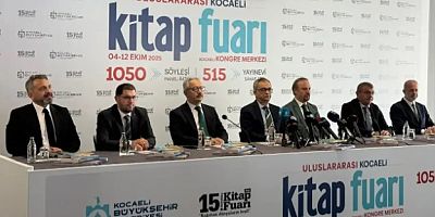 Kocaeli Kitap Fuarı, bu yıl 15. kez 4–12 Ekim 2025