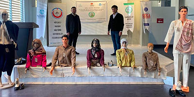 Kocaeli Manav kıyafetleri Kağıt Müzesinde sergilendi