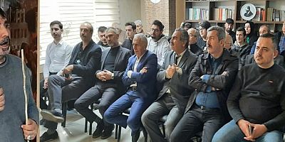 Kocaeli Türk Ocaklarında İlhami Gültekin'den Sarıkamış Harekatı sunumu