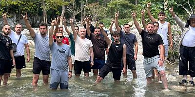 Kocaelili Ülkücülerin Serindere Kanyon yürüyüşü