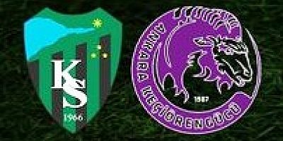 Kocaelispor-Keçiören 2-2 Gol Beridze Furkan